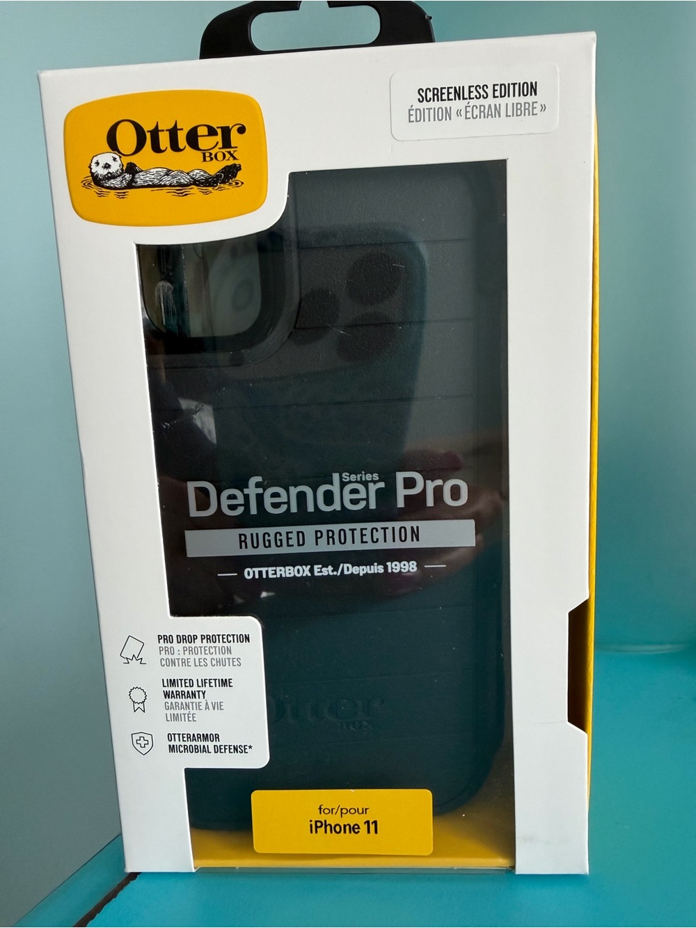 OtterBox Defender Pro Rugged Case for iPhone 11 - Black